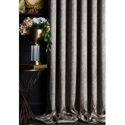 Beige Stripe Pattern Bedroom Living Room Curtains