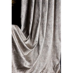 Beige Stripe Pattern Bedroom Living Room Curtains
