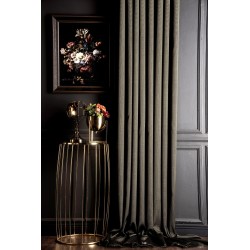 Pure green luxury curtains