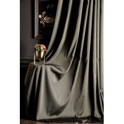 Pure green luxury curtains