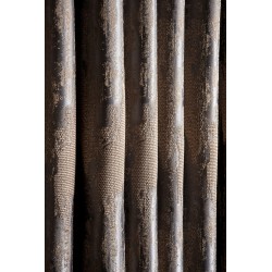 Striped geometric pattern modern curtains
