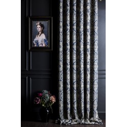 Bohemian Modern Damask Curtains