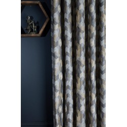 Gray luxury bedroom living room curtains